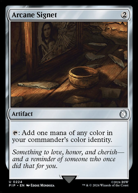 MTG Card Title: Arcane Signet PIP/224