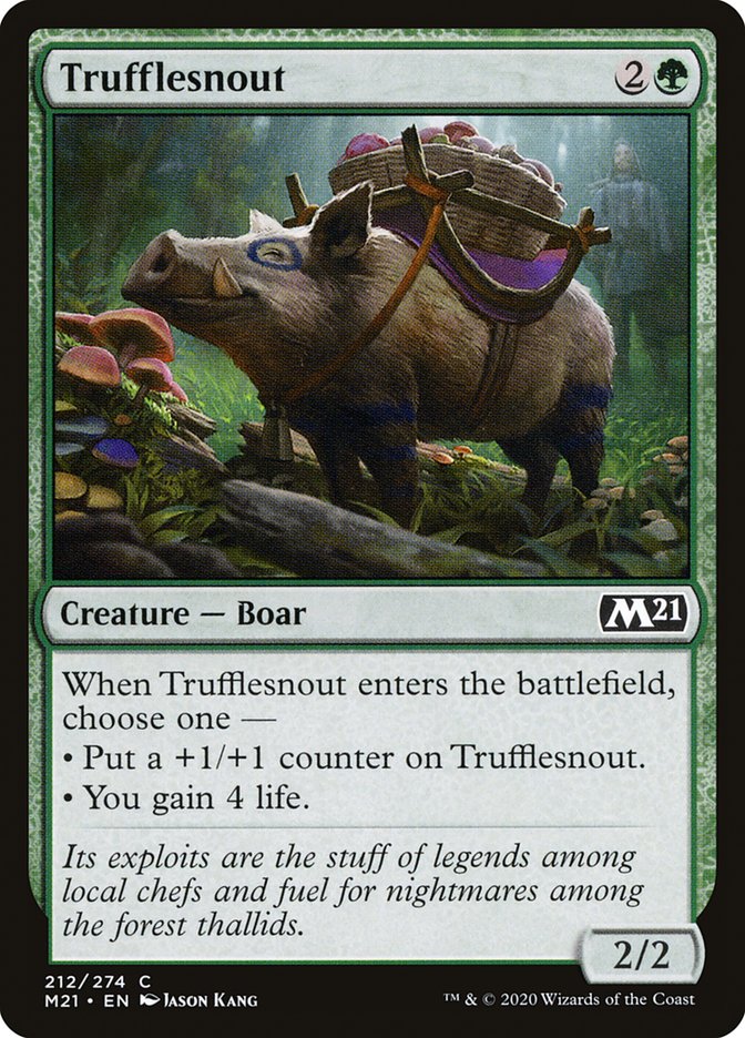 MTG Card Title: Trufflesnout M21/212