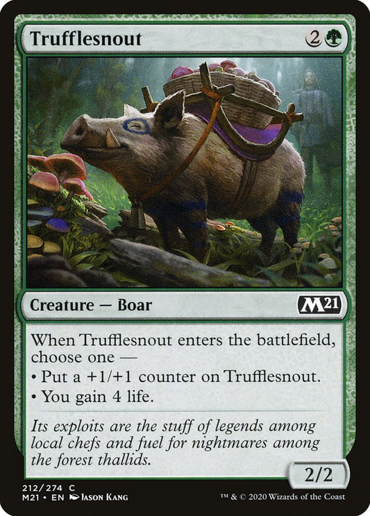 MTG Card Title: Trufflesnout M21/212
