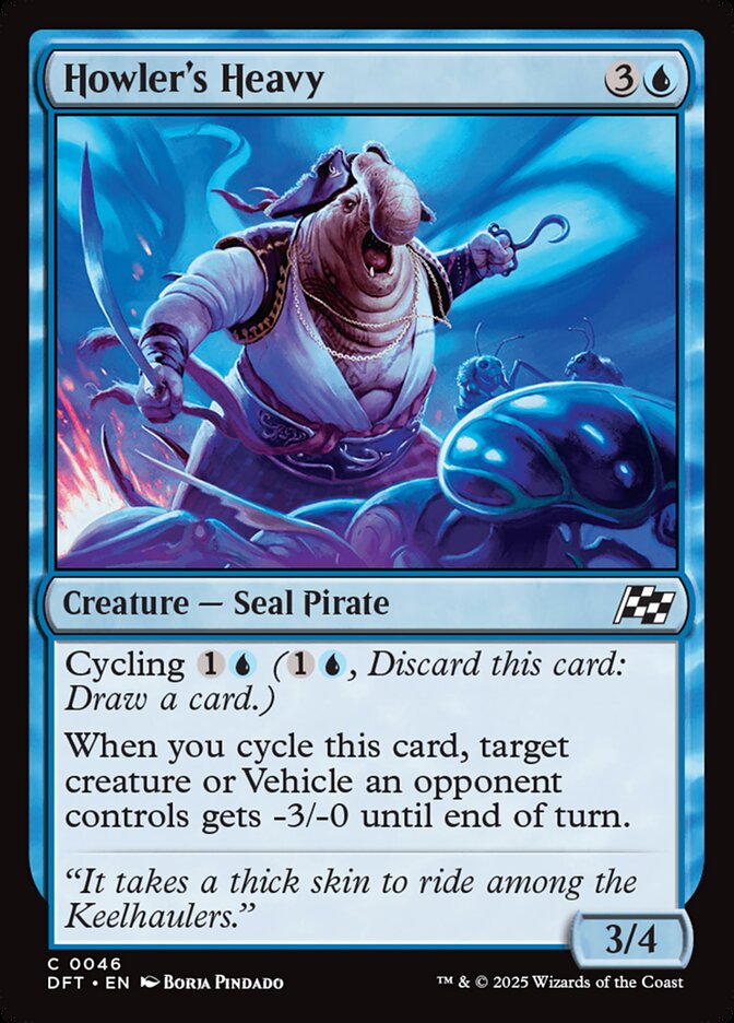 MTG Card Title: Howler's Heavy DFT/46