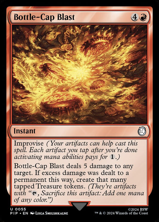 MTG Card Title: Bottle-Cap Blast PIP/55
