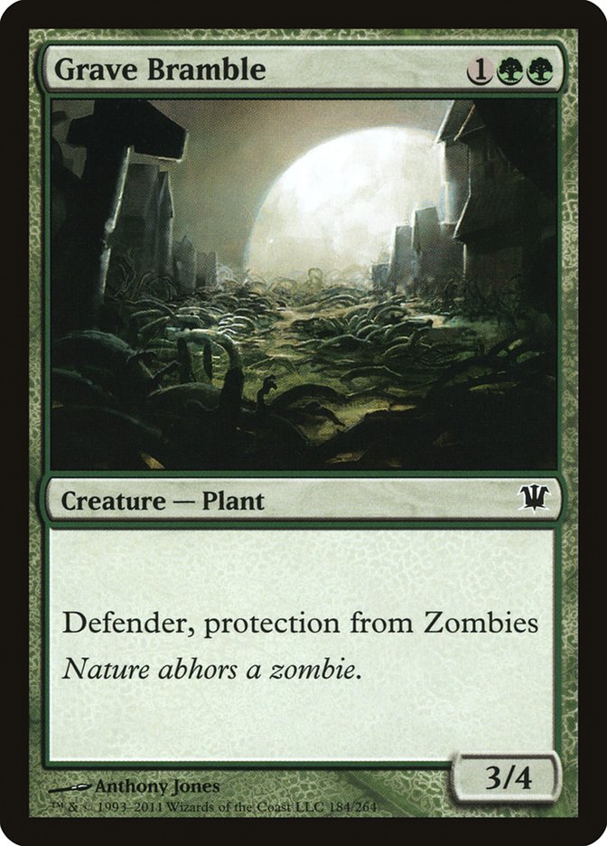 MTG Card Title: Grave Bramble ISD/184