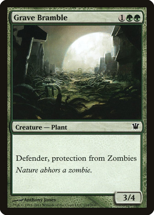 MTG Card Title: Grave Bramble ISD/184