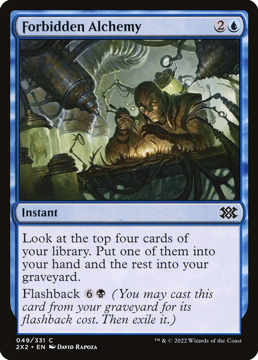 MTG Card Title: Forbidden Alchemy 2X2/49