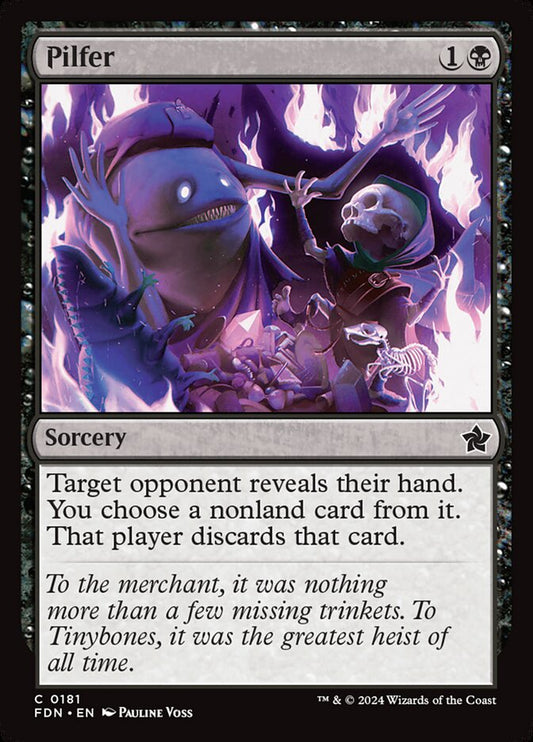 MTG Card Title: Pilfer FDN/181
