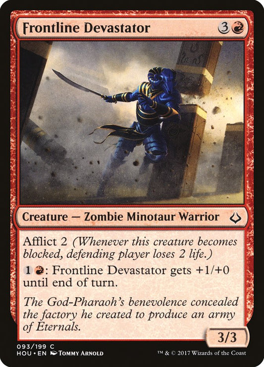 MTG Card Title: Frontline Devastator HOU/93