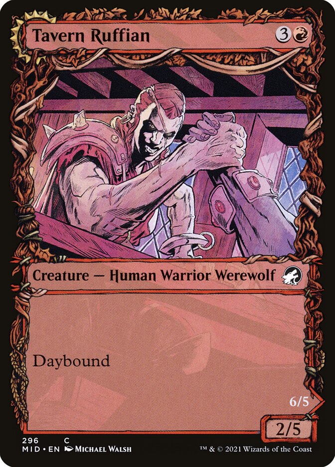 MTG Card Title: Tavern Ruffian // Tavern Smasher MID/296