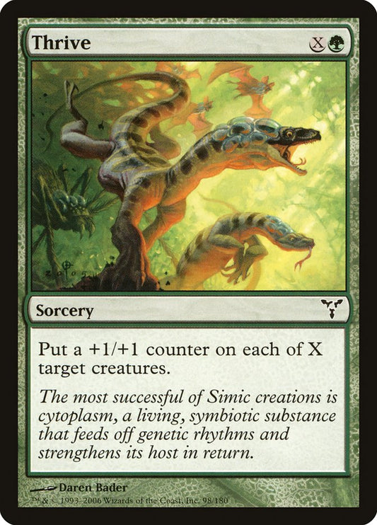 MTG Card Title: Thrive DIS/98