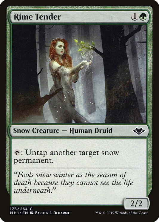 MTG Card Title: Rime Tender MH1/176