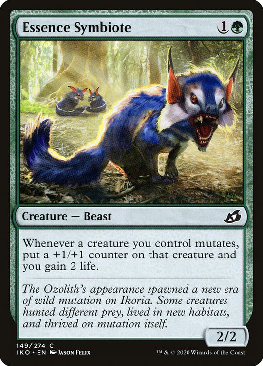MTG Card Title: Essence Symbiote IKO/149
