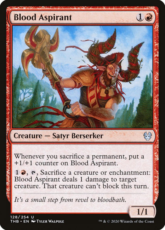 MTG Card Title: Blood Aspirant THB/128