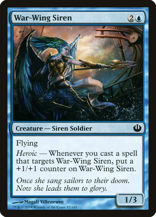 MTG Card Title: War-Wing Siren JOU/57