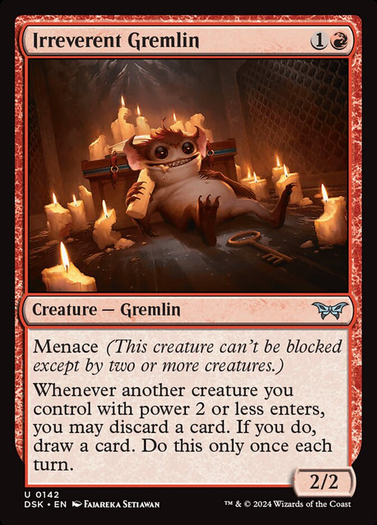MTG Card Title: Irreverent Gremlin DSK/142