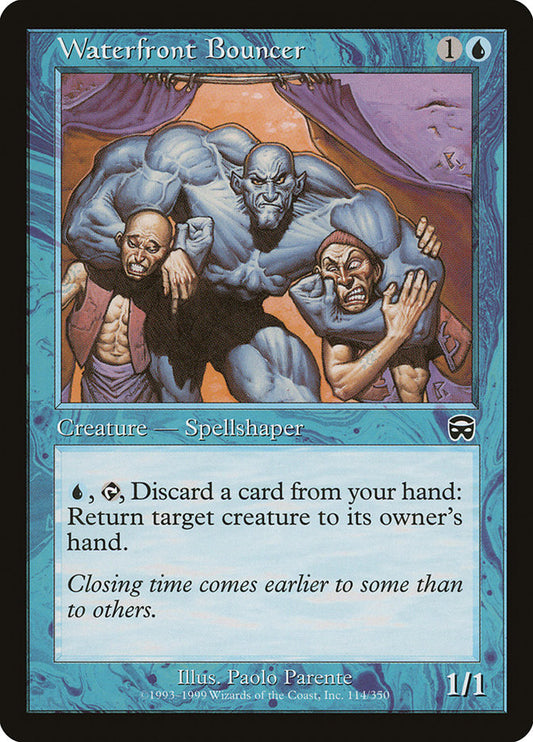 MTG Card Title: Waterfront Bouncer MMQ/114