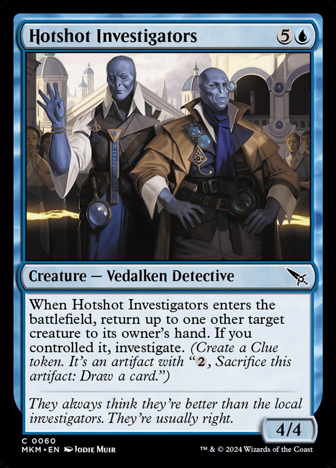 MTG Card Title: Hotshot Investigators MKM/60