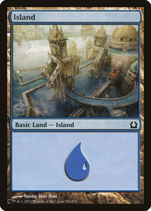 MTG Card Title: Island RTR/256