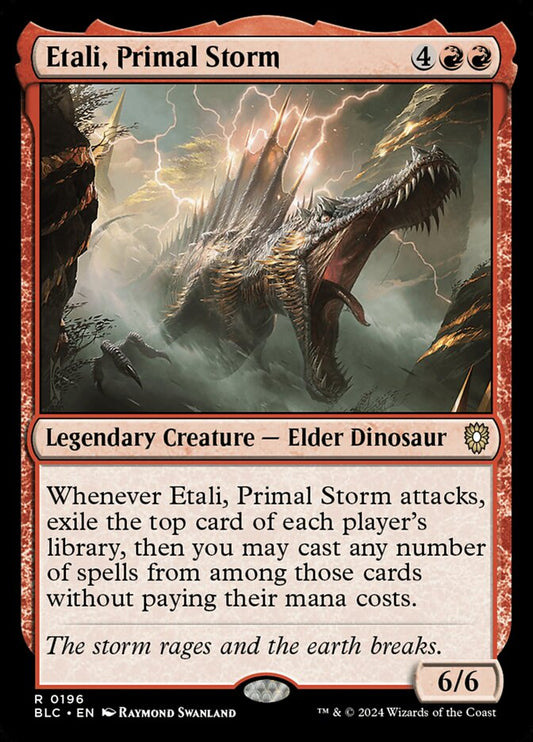 MTG Card Title: Etali, Primal Storm BLC/196