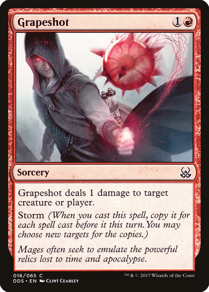MTG Card Title: Grapeshot DDS/16
