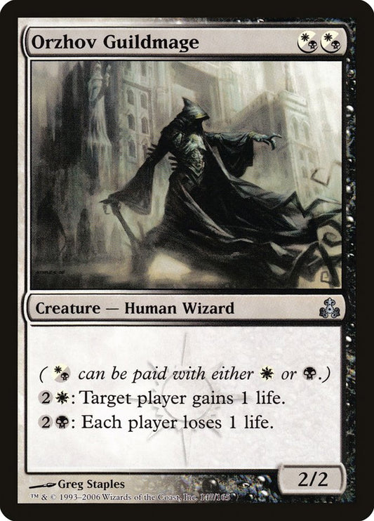 MTG Card Title: Orzhov Guildmage GPT/147