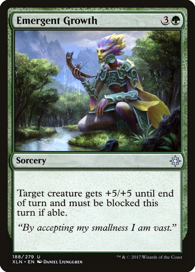 MTG Card Title: Emergent Growth XLN/188