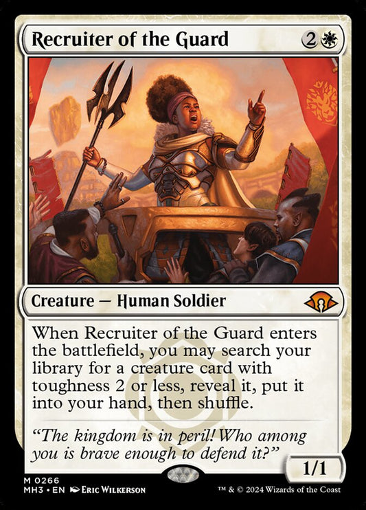 MTG Card Title: Recruiter of the Guard MH3/266
