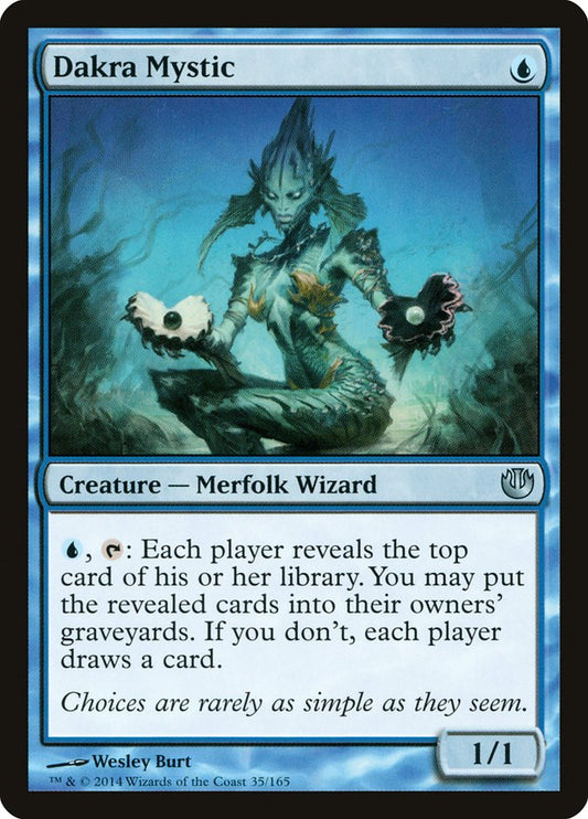 MTG Card Title: Dakra Mystic JOU/35