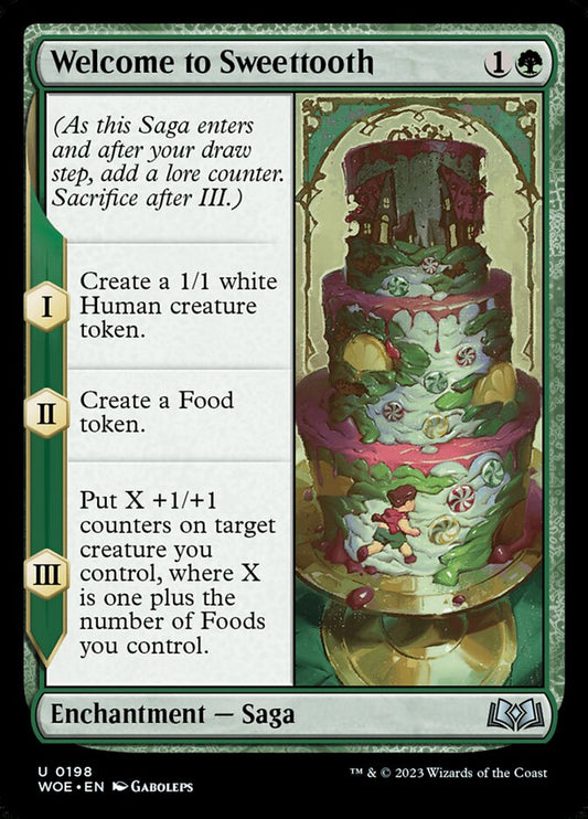 MTG Card Title: Welcome to Sweettooth WOE/198