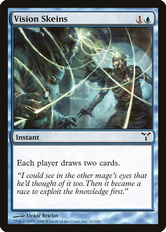 MTG Card Title: Vision Skeins DIS/36