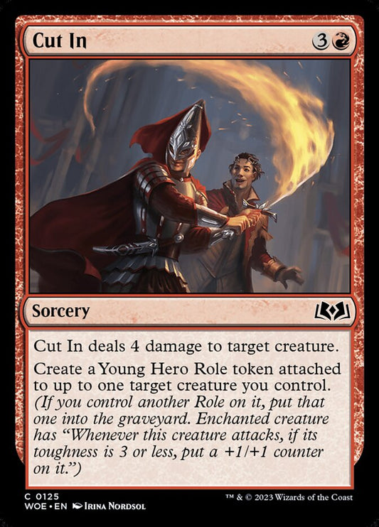 MTG Card Title: Cut In WOE/125