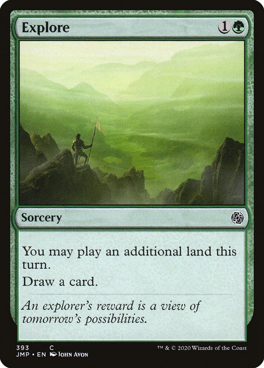 MTG Card Title: Explore JMP/393