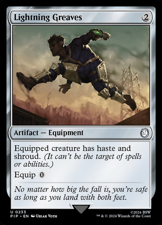 MTG Card Title: Lightning Greaves PIP/233