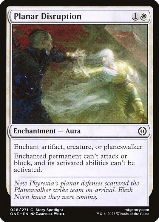 MTG Card Title: Planar Disruption ONE/28