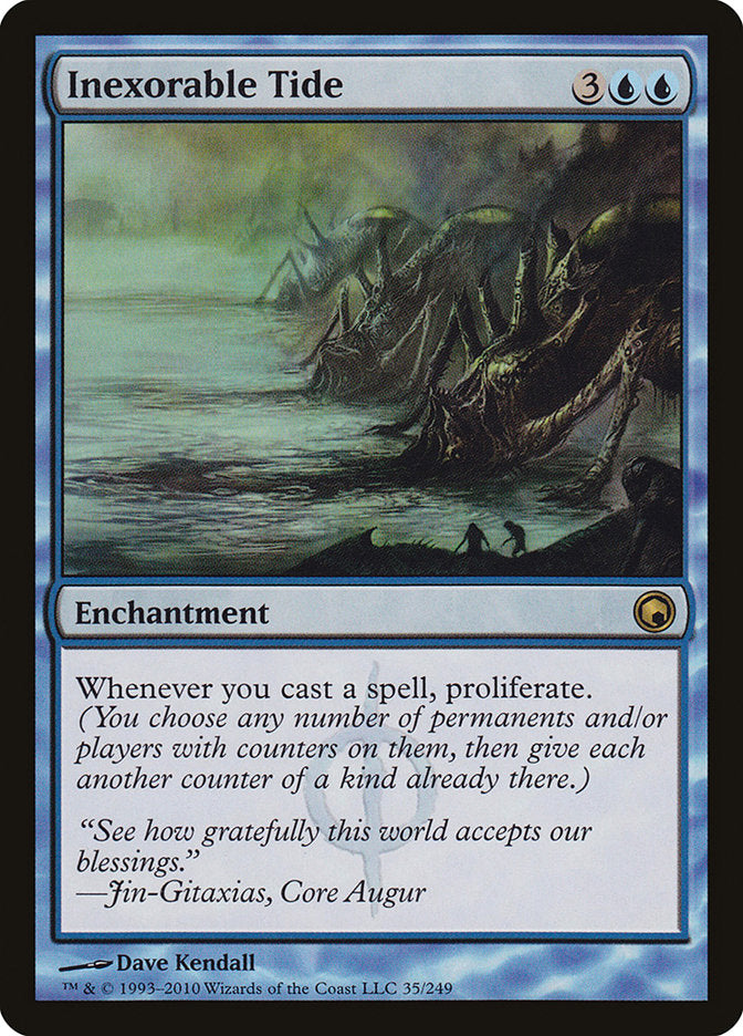 MTG Card Title: Inexorable Tide SOM/35