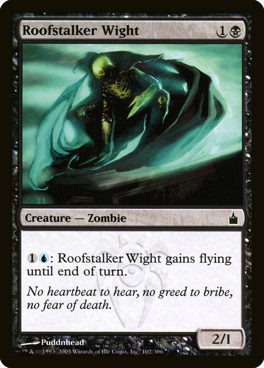 MTG Card Title: Roofstalker Wight RAV/102