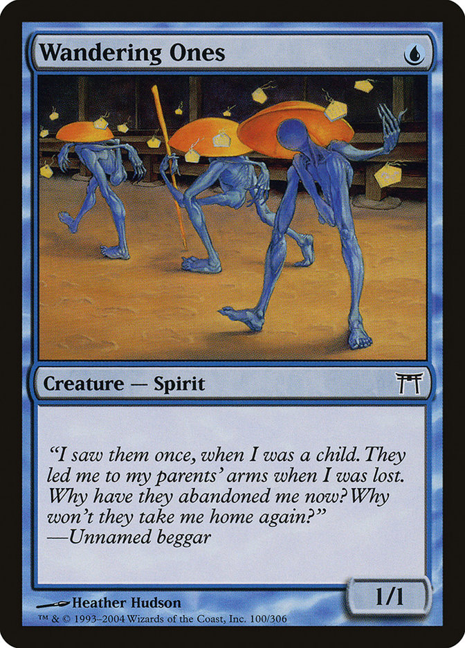 MTG Card Title: Wandering Ones CHK/100