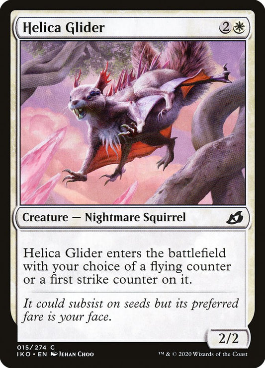 MTG Card Title: Helica Glider IKO/15