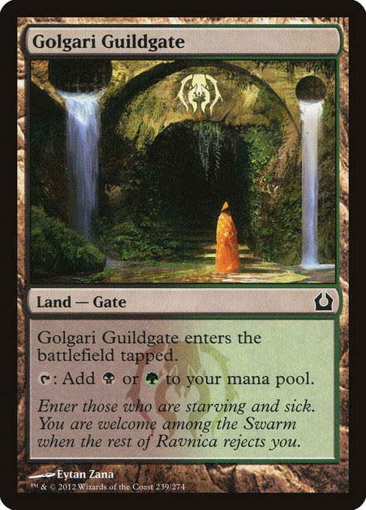 MTG Card Title: Golgari Guildgate RTR/239