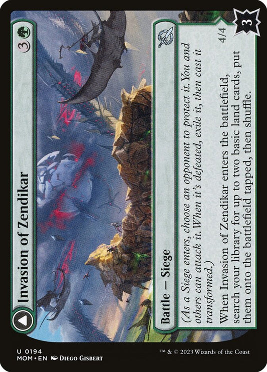 MTG Card Title: Invasion of Zendikar // Awakened Skyclave MOM/194