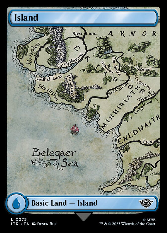 MTG Card Title: Island LTR/275