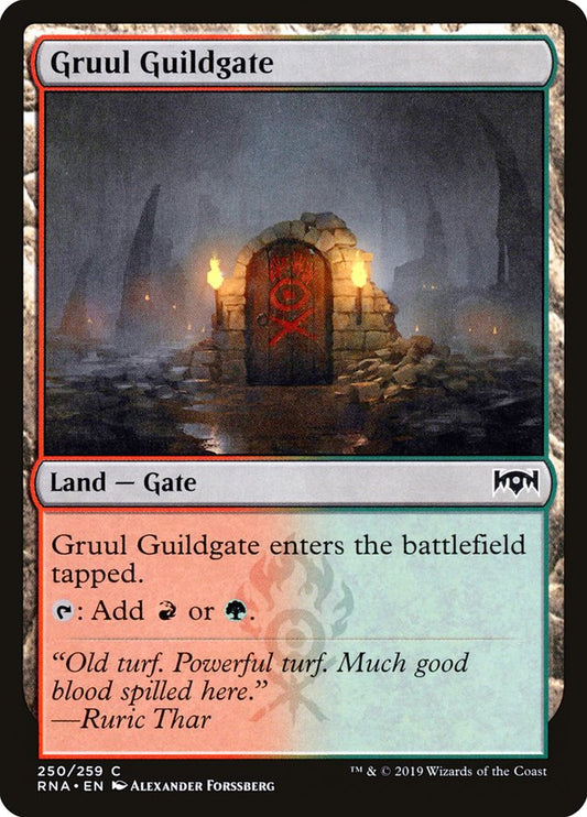 MTG Card Title: Gruul Guildgate RNA/250