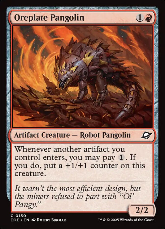MTG Card Title: Oreplate Pangolin EOE/150