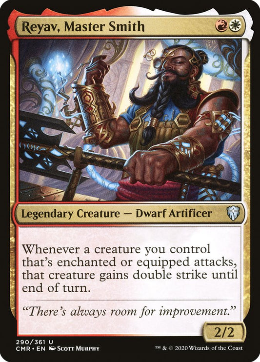 MTG Card Title: Reyav, Master Smith CMR/290