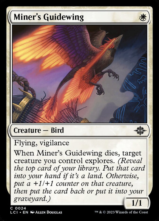 MTG Card Title: Miner's Guidewing LCI/24