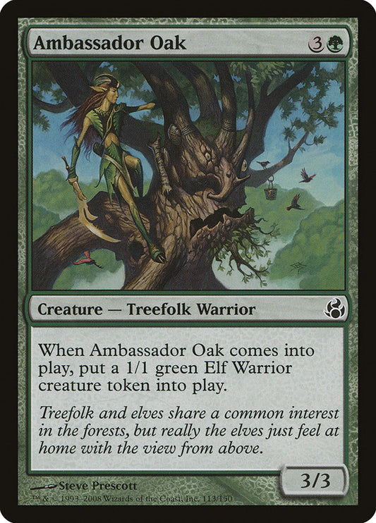 MTG Card Title: Ambassador Oak MOR/113