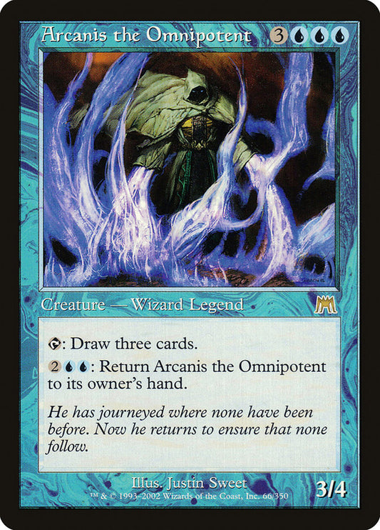 MTG Card Title: Arcanis the Omnipotent ONS/66