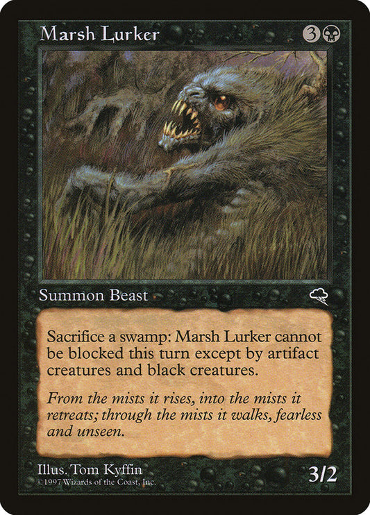 MTG Card Title: Marsh Lurker TMP/144