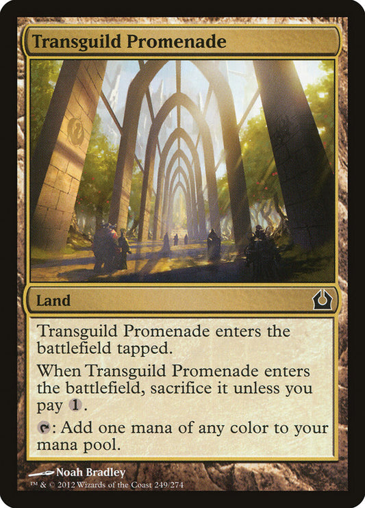 MTG Card Title: Transguild Promenade RTR/249