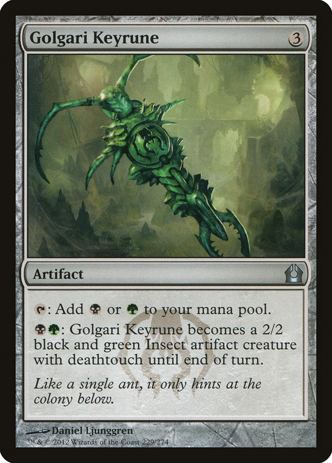 MTG Card Title: Golgari Keyrune RTR/229