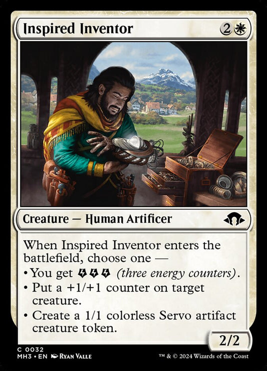 MTG Card Title: Inspired Inventor MH3/32