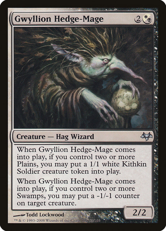 MTG Card Title: Gwyllion Hedge-Mage EVE/89
